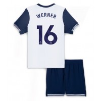 Camiseta Tottenham Hotspur Timo Werner #16 Primera Equipación para niños 2024-25 manga corta (+ pantalones cortos)